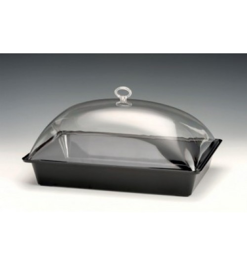 POLYCARBONAT TEPSİLİ MUHAFAZA KABI / DERİN 43 X 28 X H: 18 Cm